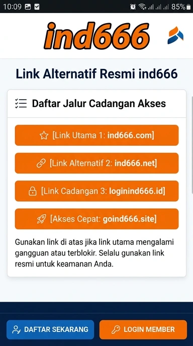 Link Alternatif ind666 Untuk Pengguna Android